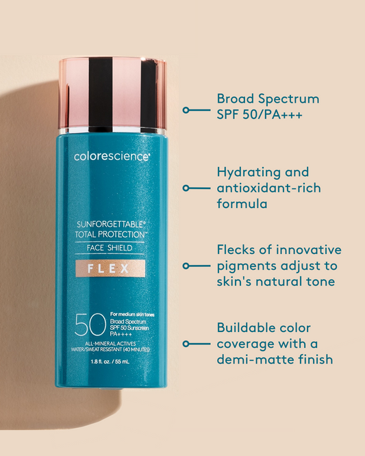 Colorescience Sunforgettable Total Protection Face Shield Flex SPF 50 Medium